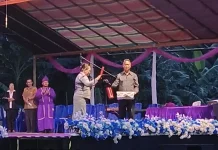 Lomba Masamper Oikumene Bermazmur Resmi Dibuka Ketua Resort Tabukan Selatan