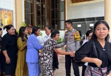 Minggu Kasih Pererat Kedekatan Polri Bersama Masyarakat Sangihe