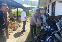 Pengecekan Kendaraan Dinas Dukung Pelayanan Optimal Kepolisian Sangihe