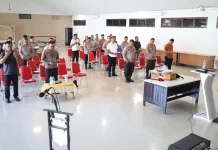 Binrohtal Perkuat Integritas Personel Polres Kepulauan Sangihe