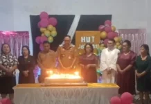 HUT ke-169 Jemaat Pniel Tabukan Lama Perkuat Iman dan Kebersamaan