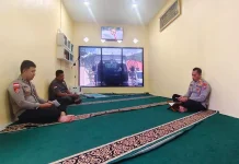Binrohtal Polres Sangihe Perkuat Iman Personel Muslim