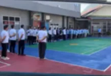Lapas Kelas IIB Tahuna Gelar Upacara Pembukaan Pekan Olahraga Semarak HUT ke-81 RI