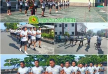 Pembinaan Fisik Jadi Kunci Prajurit Kodim Sangihe Tetap Prima