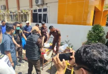Kejari Sangihe Gelar Pemusnakan Barang Bukti Berkekuatan Hukum Tetap