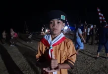 Kwaran Manganitu Meriahkan Hari Pramuka ke-65 Gelar Perkemahan di Kampung Kahuis