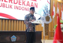 Bupati Sitaro Ajak Masyarakat Maknai Kemerdekaan lewat Karya Nyata