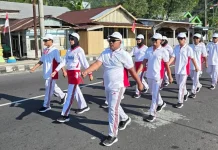 Kelurahan Tidore Sukses Gelar Lomba Gerak Jalan Antar-RT