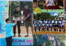 Pratu Abdul Qadir Antarkan Pasman FC Raih Juara Tiga Torsina Mini Cup 2026