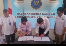 BNNK Sangihe dan RSUD Lakukan Penandatanganan Kerja Sama Rehabilitasi Narkoba