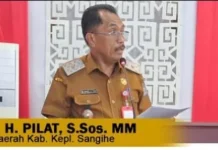 Sekda Sangihe, Pilat: Pemandangan Umum Fraksi sangat Penting guna Penyusunan APBD-P