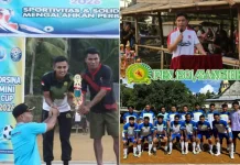 Prajurit Kodim Sangihe Antarkan Pasman FC Juara Tiga