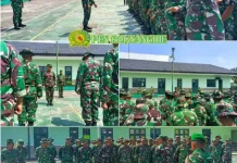 Perkuat Penanganan Kebakaran Kodim 1301/Sangihe Gelar Apel Siaga Karhutla