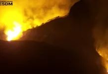 Kebakaran Gunung Awu Sangihe Meluas, 43 Hektar Lahan Terbakar