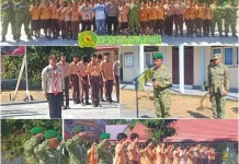 Kodim 1301/Sangihe Buka Perkemahan Korps Kadet Republik Indonesia