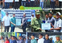 Kodim 1301/Sangihe Dukung Penyaluran Bantuan Pertanian untuk 94 Kelompok Tani