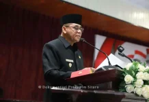 Plt Bupati Sitaro Sampaikan Penjelasan Perubahan APBD 2026