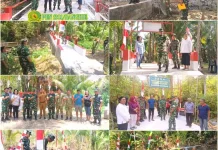 Wasev Kodam XIII/Merdeka Evaluasi Pembangunan Jembatan Garuda di Sangihe