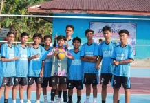 SMP Negeri 1 Kendahe Lolos Semifinal Turnamen Voli