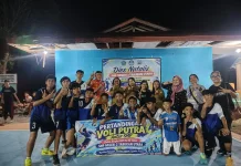 SMP Negeri 2 Tahuna Juara Voli Putra Antar-SMP
