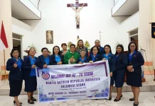 WKRI Cabang St Yohanes Rasul Tahuna Gelar HUT WKRI Se-Sulut