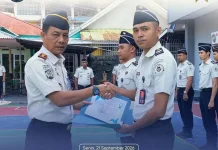 Lapas Tahuna Berikan Penghargaan Pegawai Teladan Periode Juli dan Agustus 2026