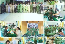 Kodim 1301/Sangihe Gelar Bakti Sosial Kesehatan Semarakkan HUT ke-81 TNI