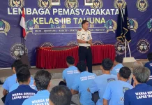 Tatap Muka Dengan Warga Binaan, Kalapas Tahuna Pastikan Hak-Hak Terpenuhi