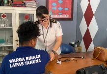 Pelayanan Kesehatan Warga Binaan Lapas Tahuna Prioritas Utama