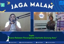 David Budiman Ungkap Medan Berat Pemadaman Karhutla Gunung Awu