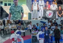 Prajurit Kodim 1301/Sangihe Sabet Juara 2, Taekwondo Bupati Cup 2026