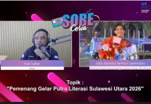 Julio Harumkan Sangihe, Terpilih Sebagai Putra Literasi Sulawesi Utara 2026