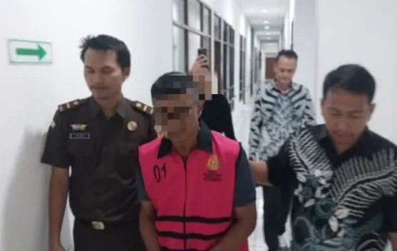 Mantan Kepala UPTD Wilayah-III, di Tahan Kejaksaan Sitaro Tersandung Tipikor