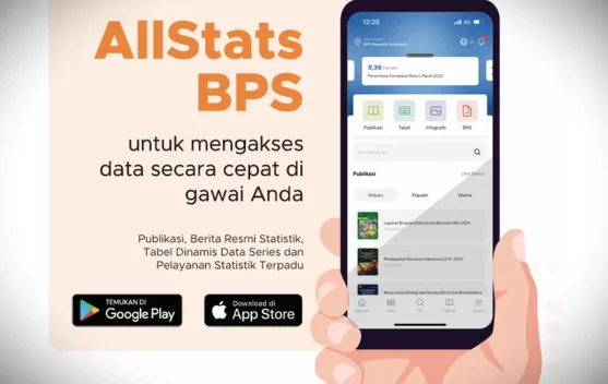 Aplikasi AllStats BPS, Cara Praktis Akses Data Statistik Resmi