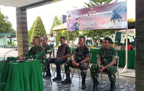 Pemerintah Daerah Dukung Bazar Ramadan Kodim 1301 Sangihe