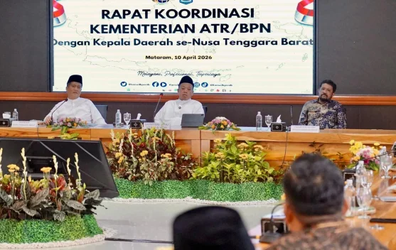 Menteri Nusron Imbau Masyarakat Se-NTB  Mutakhirkan Data Pertanahan