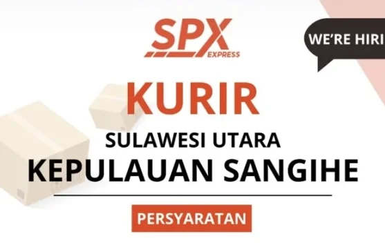 SPX Express Buka Lowongan Kurir Dedicated di Sangihe