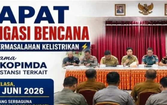 Pasca Gempa Sangihe Bupati Ajak Forkopimda Bantu Warga