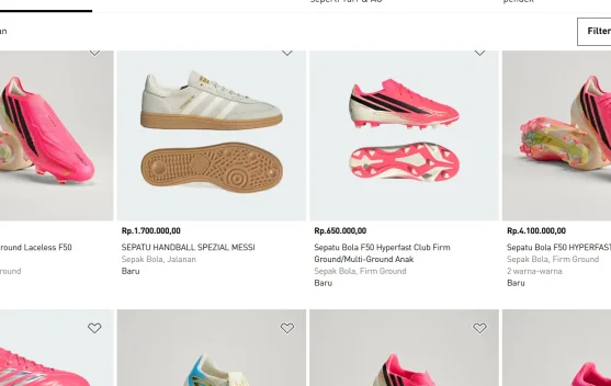 Tiga Raksasa Brand Olahraga Kompak Produksi Sepatu Pink untuk Piala Dunia 2026