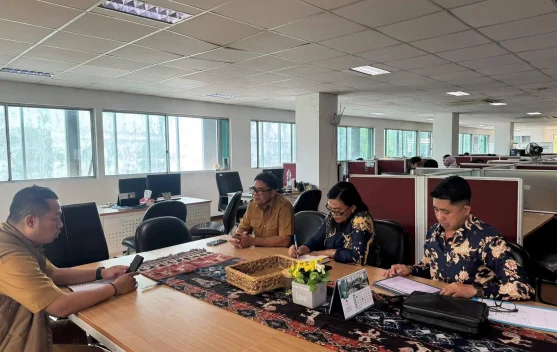 Plt Bupati Sitaro  Audiensi Dengan Kemendagri Bahas Produk Hukum Daerah