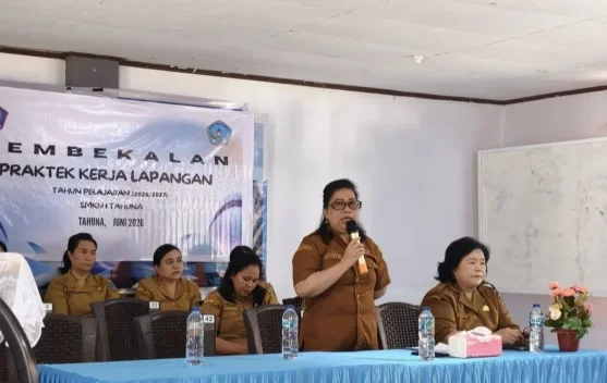 Sebanyak 185 Siswa SMK Negeri 1 Tahuna Ikuti Pembekalan PKL