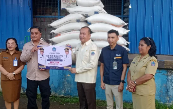 Pemprov Sulut untuk Kedua Kalinya Berikan Bantuan Korban Gempa