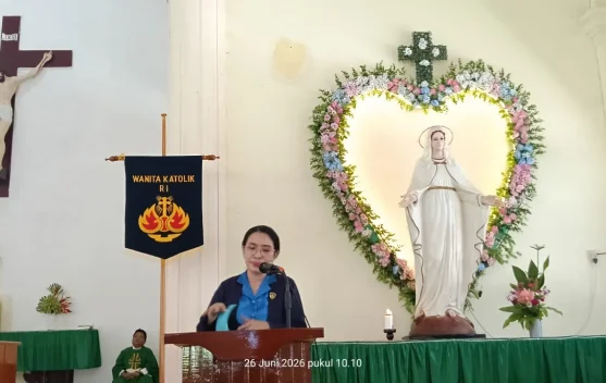 WKRI Cabang St Yohanes Rasul Rayakan HUT Dengan Kesederhanaan