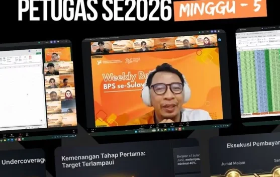 Sensus Ekonomi Sangihe Capai 59,5 Persen pada Minggu Kelima