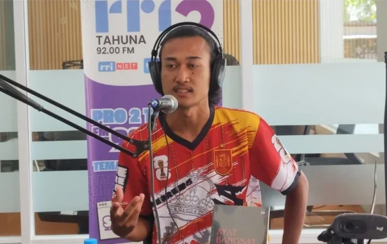 Rama Ardiansyah Buktikan Pemuda Sangihe Mampu Bersaing di Dunia Literasi