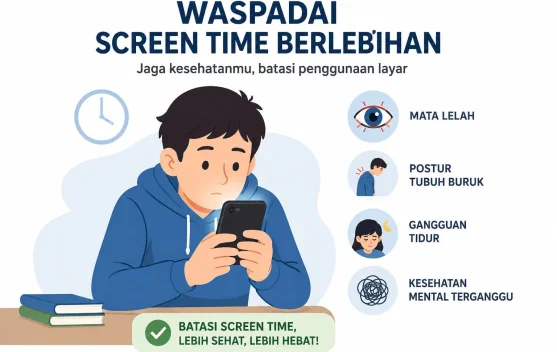 Dampak Negatif Penggunaan Hp dalam Waktu yang Berlebihan