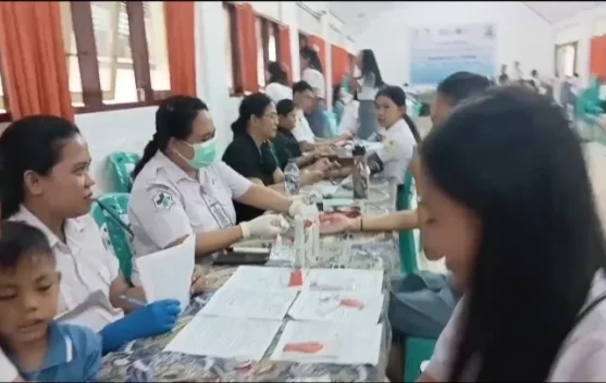 SMA Negeri 1 Tahuna Lakukan Pemeriksaan Kesehatan Gratis