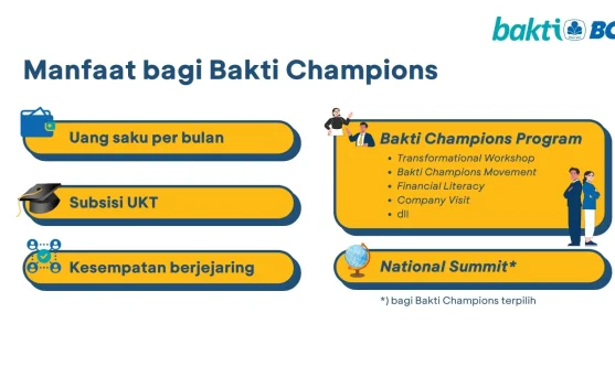 Beasiswa Bakti BCA 2026 Kembali Dibuka, Mahasiswa S1 Bisa Dapat Bantuan Pendidikan
