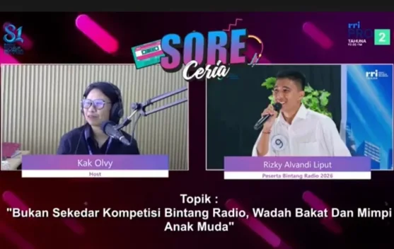 Bintang Radio Jadi Wadah Bakat dan Mimpi Anak Muda Sangihe
