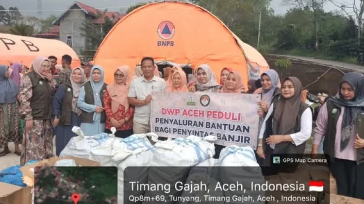 DWP Aceh Salurkan Bantuan ke Bener Meriah